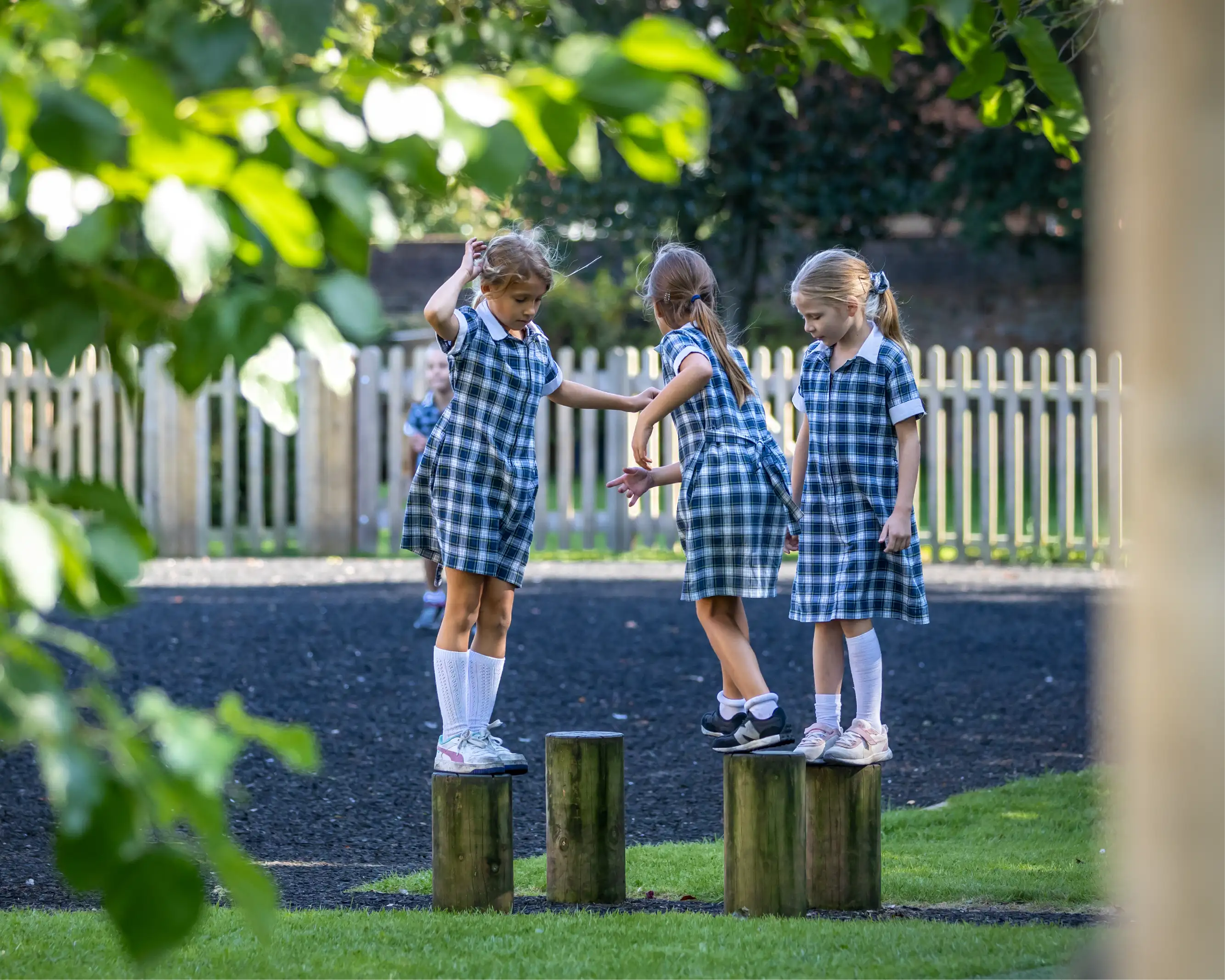 Junior King's School students learning
